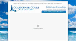 Desktop Screenshot of coastguardcourtcottages.com